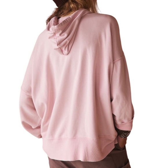 Free People Movement Sprint To Finish Oversize Hoodie Sweatshirt Women Medium - Picture 2 of 6